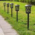 Outdoor Metal Glass Solar Lawn Lights